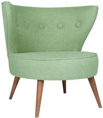 Kėdė Hanah Home Riverhead Petrol Green, šviesiai žalia, 74 cm x 80 cm x 76 cm