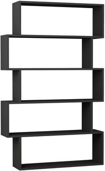 Lentyna Kalune Design Kat 776HMS3645, antracito, 24 cm x 100 cm x 161 cm