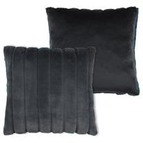 Dekoratyvinė pagalvėlė Lovely Fluffy, antracito, 45 cm x 45 cm