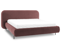 Lova pusantros vietos Pointt Paolli 24, 140 x 200 cm, rožinė, be čiužinio, su grotelėmis