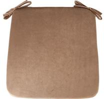 Kėdžių pagalvėlė Home4you Velvet P0005286, aukso/smėlio, 39 cm x 39 cm