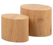 Kavos staliukas 61559, rudas, 48 cm x 33 cm x 40 cm