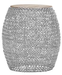 Kavos staliukas Kayoom Donato 525, sidabro, 35 cm x 35 cm x 39 cm