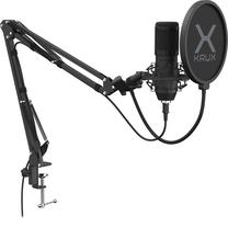 Kondensatorinis mikrofonas Krux EDIS 1000, juoda