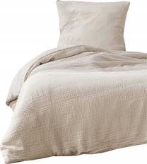 Patalynės užvalkalų komplektas Douceur d`Interieur Angelia, smėlio, 140 x 200 cm