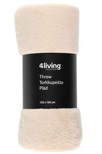 Pledas 4Living Gert 112091, šviesiai ruda, 125 cm x 150 cm