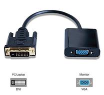 Adapteris MicroConnect DVI-D, VGA, juoda