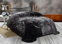 Lovatiesė Mijolnir SuperSoft 303EVN1153, juodas, 220 cm x 240 cm