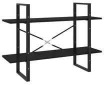 Lentyna VLX 2-Tier 806476, juoda, 100 cm x 30 cm x 70 cm