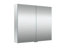 Pakabinama vonios spintelė su veidrodžiu RB Bathroom Cosmos, pilka, 13 cm x 80.8 cm x 70 cm