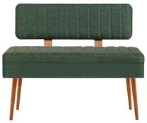 Suoliukas Kalune Design Vina 1070-1, rudas/žalias, 36 cm x 110 cm x 85 cm