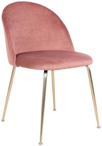 Valgomojo kėdė House Nordic Geneve 1001250, matinė, aukso/rožinė, 52 cm x 51 cm x 78 cm
