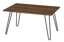 Kavos staliukas Kalune Design Deren, riešuto, 90 cm x 60 cm x 46.8 cm