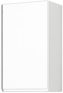 Viršutinė virtuvinė spintelė Bodzio Kampara KKA40GP-BI/L/BI Glossy, balta, 31 cm x 40 cm x 72 cm