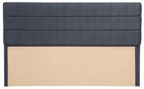 Lovos galvūgalis Kalune Design Motya 120, 7 cm x 97 cm, 120 cm, antracito