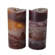 Žvakė, cilindrinė GRADIENTA, 75 h, (spalva/dizainas parenkami atsitiktine tvarka)