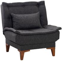 Krėslas Hanah Home Santo 867UNQ1652, antracito, 70 cm x 75 cm x 90 cm