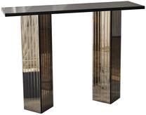 Konsolinis staliukas Kalune Design Dresser 2B, bronzos, 105 cm x 34 cm x 80 cm