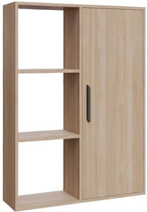 Lentyna Kalune Design Patrick 875ZNA4697, ąžuolo, 25 cm x 90 cm x 123.6 cm