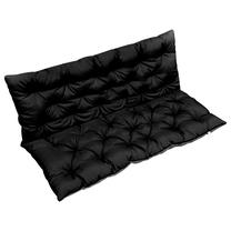 Kėdžių pagalvėlė VLX Cushion Double, juoda, 120 cm x 98 cm