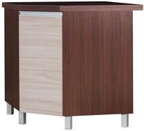 Apatinė virtuvinė spintelė Bodzio Sandi KSND-LA/OR, riešuto/smėlio, 60 cm x 83.5 cm x 86 cm