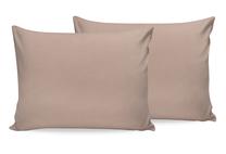 Pagalvės užvalkalas Beverly Hills Polo Club BHPC 006 v2, šviesiai ruda, 70 cm x 50 cm, 2 vnt.