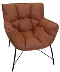 Valgomojo kėdė MN 183 3510068, matinė, ruda, 49 cm x 74 cm x 85 cm