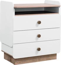 Komoda Kalune Design Natura Baby 813CLK3415, įvairių spalvų, 51 cm x 103 cm x 94 cm