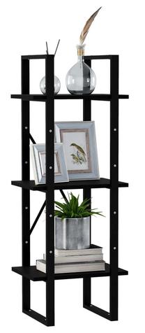 Lentyna VLX 3-Tier Cabinet, ruda/juoda, 40 cm x 30 cm x 105 cm