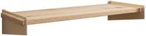 Sieninė lentyna ADRK Ovo, aukso/šviesus ąžuolas, 60 cm x 23.5 cm x 10 cm