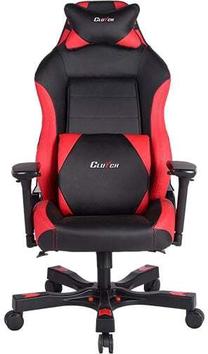 Žaidimų kėdė Clutch Chairz Shift Series STA77BR, 47 x 37 x 44 - 55 cm, juoda/raudona