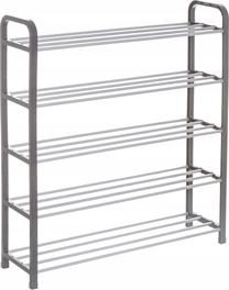 Batų lentyna 5five Simply Smart, pilka, 19.3 cm x 41 cm x 75.8 cm