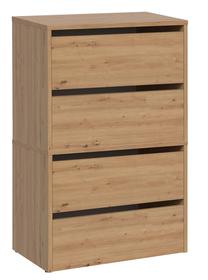 Batų spintelė Modo X2, ąžuolo, 36 cm x 60 cm x 88 cm