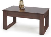 Žurnalinis staliukas Nea, tamsiai ruda, 110 cm x 60 cm x 52 cm