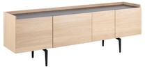 Komoda Connect Sideboard, ąžuolo/juoda, 200 cm x 42.4 cm x 67.2 cm