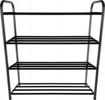 Batų lentyna M12B1, juoda, 65 cm x 24 cm x 71 cm