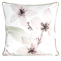 Dekoratyvinės pagalvėlės užvalkalas Bianca, balta/rožinė, 60 cm x 60 cm