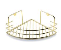 Dušo lentynėlė Bathlab Carl Gold, 19 cm x 9 cm x 19 cm, aukso