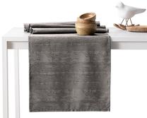 Staltiesės ir stalo takelio rinkinys stačiakampė Restilo Vesta, ruda, 115 x 200 cm, 35 x 200 cm, 2 vnt.