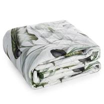 Lovatiesė Design 91 Ellen, balta/žalia, 220 cm x 240 cm