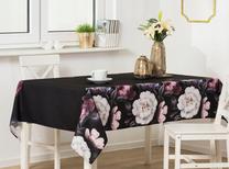 Staltiesė stačiakampė Splendid Lucia, juoda/violetinė, 180 x 140 cm