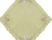 Staltiesė kvadratinė OSWC01-2, geltona, 85 x 85 cm