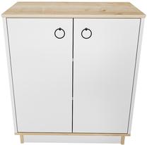 Konsolinis staliukas Kalune Design Nüanse, ąžuolo/balta, 72 cm x 42 cm x 83.1 cm