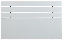 Lovos galvūgalis Kalune Design Fuga, 3 cm x 180 cm, 100 cm, balta