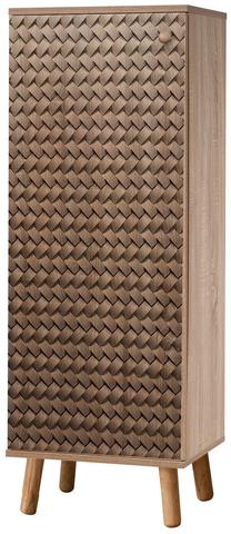 Batų spintelė Kalune Design Vegas S 937, sonoma ąžuolo, 38 cm x 50 cm x 135 cm