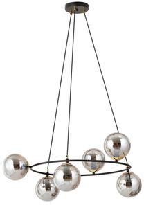 Šviestuvas kabinamas Emibig Azura 6, E14, 6 x 10 W