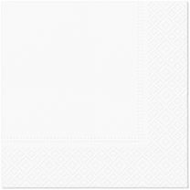 Popierinės servetėlės PAW, 33 cm x 33 cm, balta, 20 vnt.