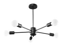 Šviestuvas kabinamas Sollux Lango 5, E27, 5 x 60 W