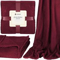 Pledas Springos Lovely Blanket HA7137, raudonas, 130 cm x 180 cm