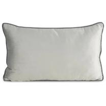 Dekoratyvinės pagalvėlės užvalkalas Melia JA128A-05, sidabro, 50 cm x 30 cm